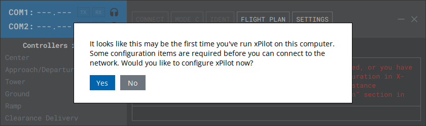 Configuration Required